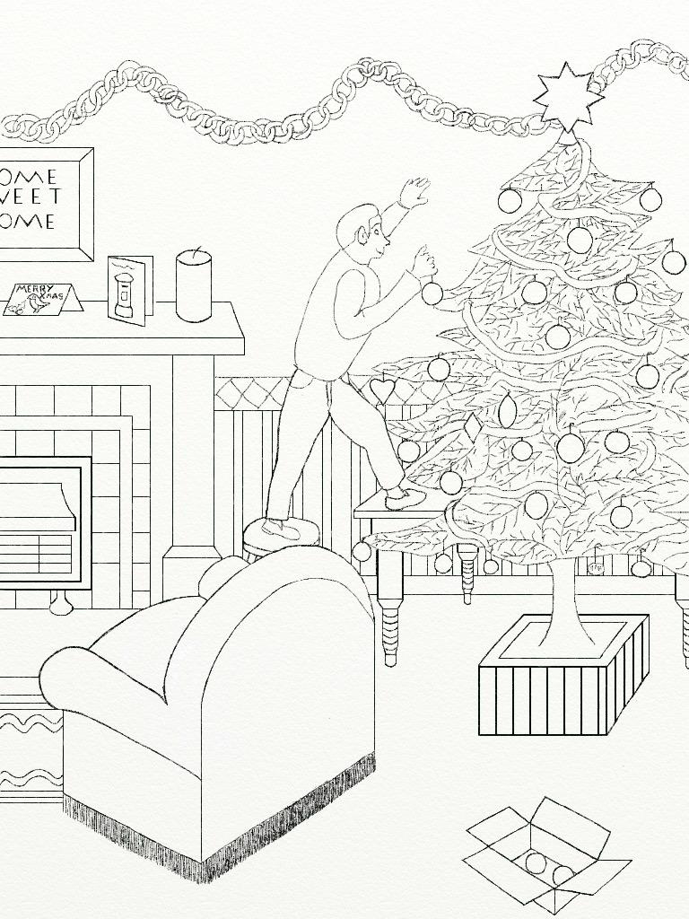 Artwork 10 black and white colouring page