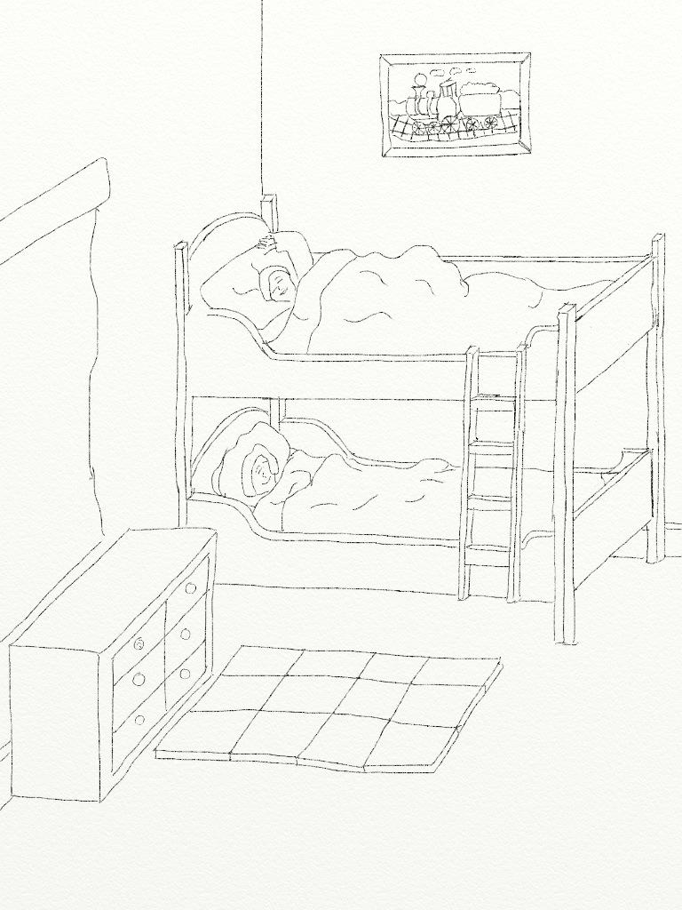 Artwork 13 black and white colouring page