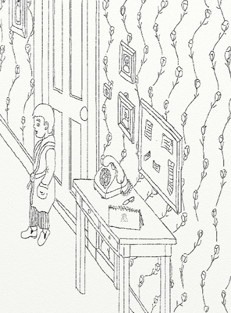 Artwork 4 black and white colouring page