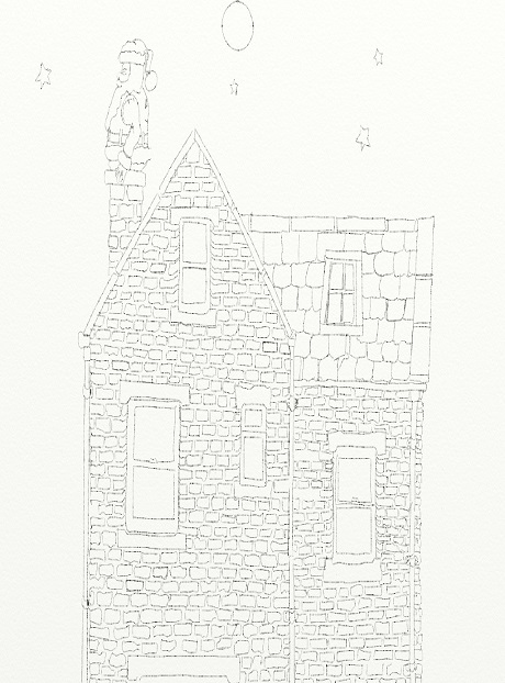 Artwork 5 black and white colouring page